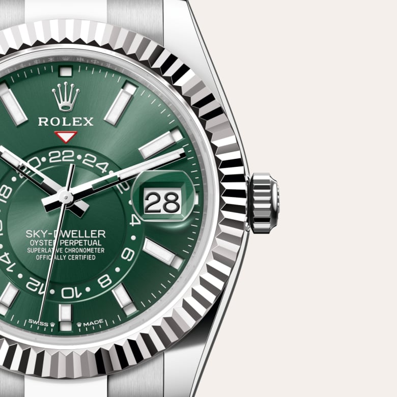 Rolex Sky-Dweller in White Rolesor - combination of Oystersteel and white gold M336934-0001* - Michaud