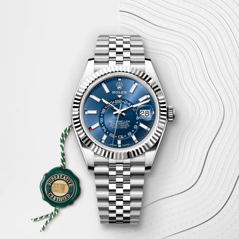 rolex Sky-Dweller in Rolesor gris – combinaison d’acier Oystersteel et d’or gris M336934-0006* - Michaud