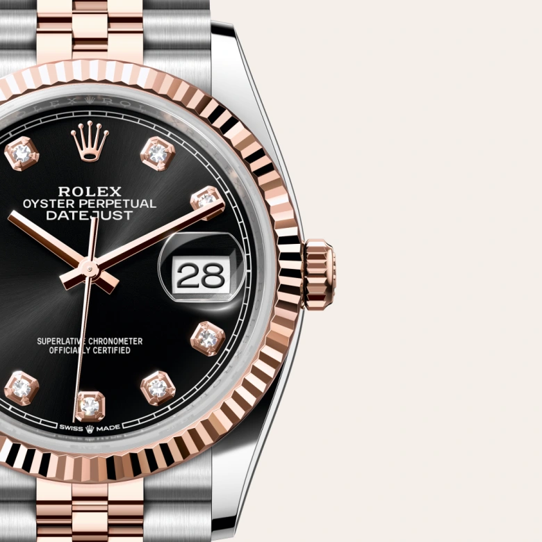 rolex Datejust 36 in Everose Rolesor - combination of Oystersteel and Everose gold M126231-0019* - Michaud