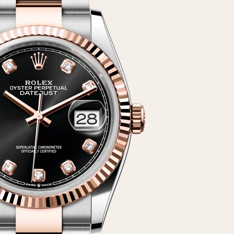 rolex Datejust 36 in Rolesor Everose – combinaison d’acier Oystersteel et d’or Everose M126231-0020* - Michaud