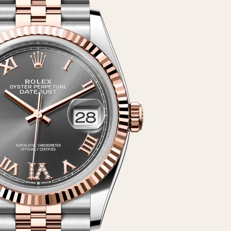 rolex Datejust 36 in Rolesor Everose – combinaison d’acier Oystersteel et d’or Everose M126231-0023* - Michaud