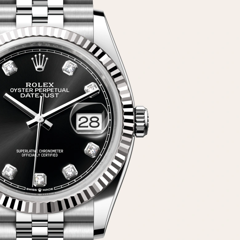 rolex Datejust 36 in White Rolesor - combination of Oystersteel and white gold M126234-0027* - Michaud