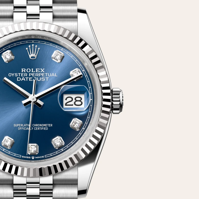 rolex Datejust 36 in White Rolesor - combination of Oystersteel and white gold M126234-0037* - Michaud