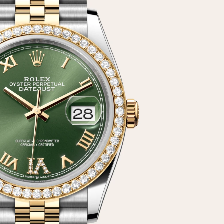 rolex Datejust 36 in Yellow Rolesor - combination of Oystersteel and yellow gold M126283RBR-0011* - Michaud
