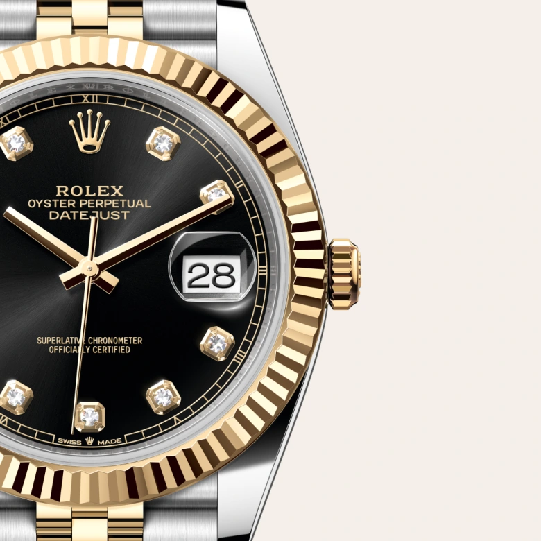 rolex Datejust 41 in Rolesor jaune – combinaison d’acier Oystersteel et d’or jaune M126333-0006* - Michaud