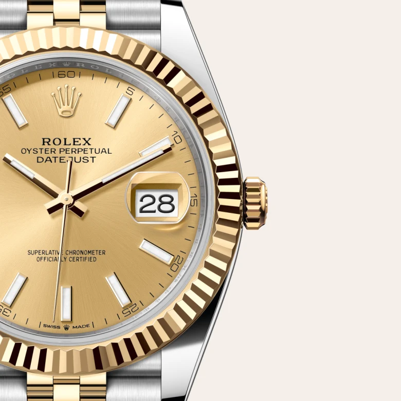 rolex Datejust 41 in Rolesor jaune – combinaison d’acier Oystersteel et d’or jaune M126333-0010* - Michaud