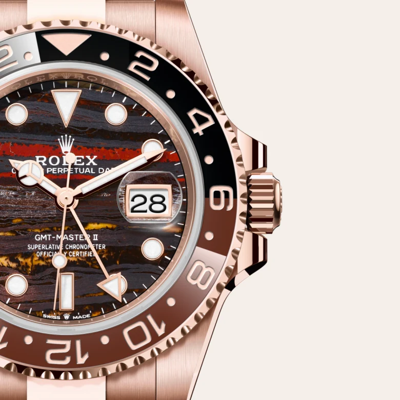 rolex GMT-Master II in 18 ct Everose gold M126715CHNR-0002* - Michaud