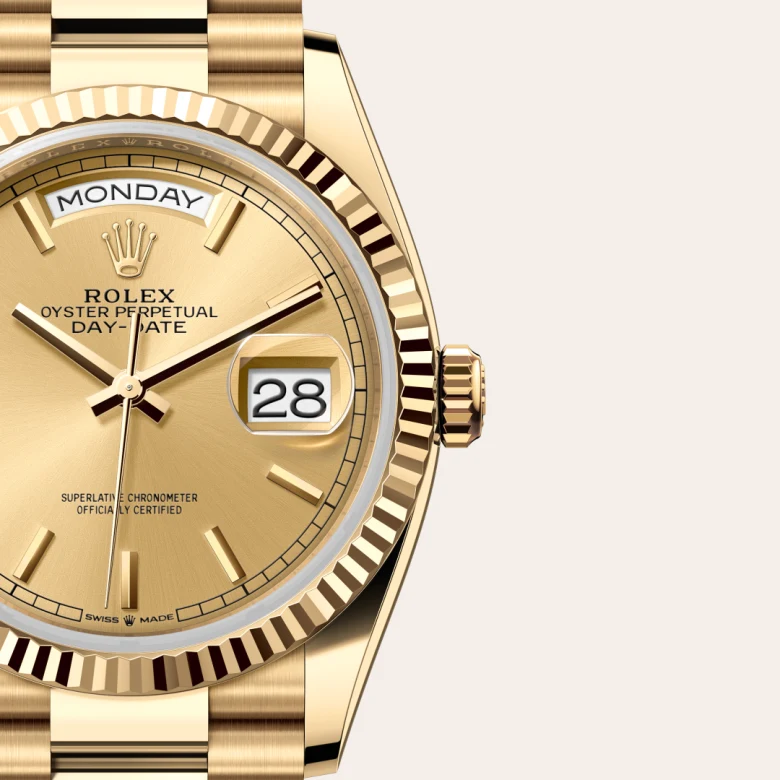 rolex Day-Date 36 in 18 ct yellow gold M128238-0045* - Michaud