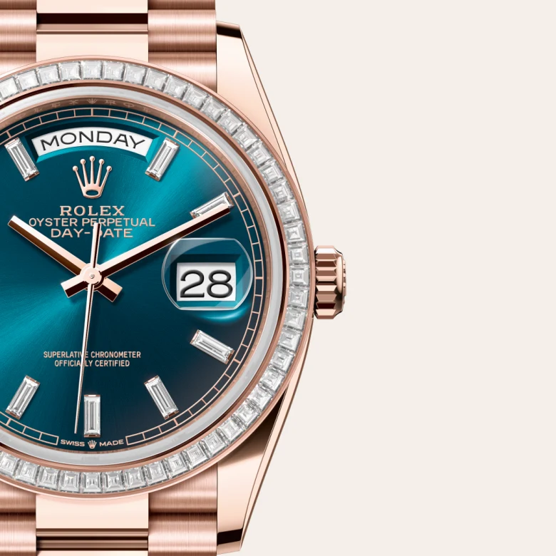 rolex Day-Date 36 in Or Everose 18 ct M128395TBR-0032* - Michaud