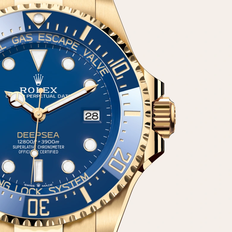rolex Rolex Deepsea in Or jaune 18 ct M136668LB-0001* - Michaud