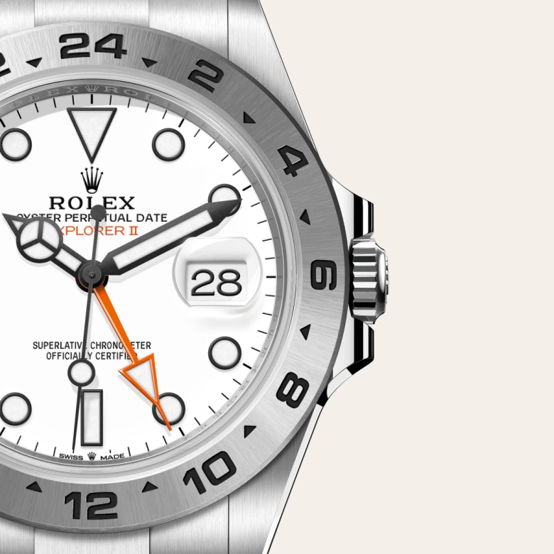 rolex Explorer II in Oystersteel M226570-0001* - Michaud