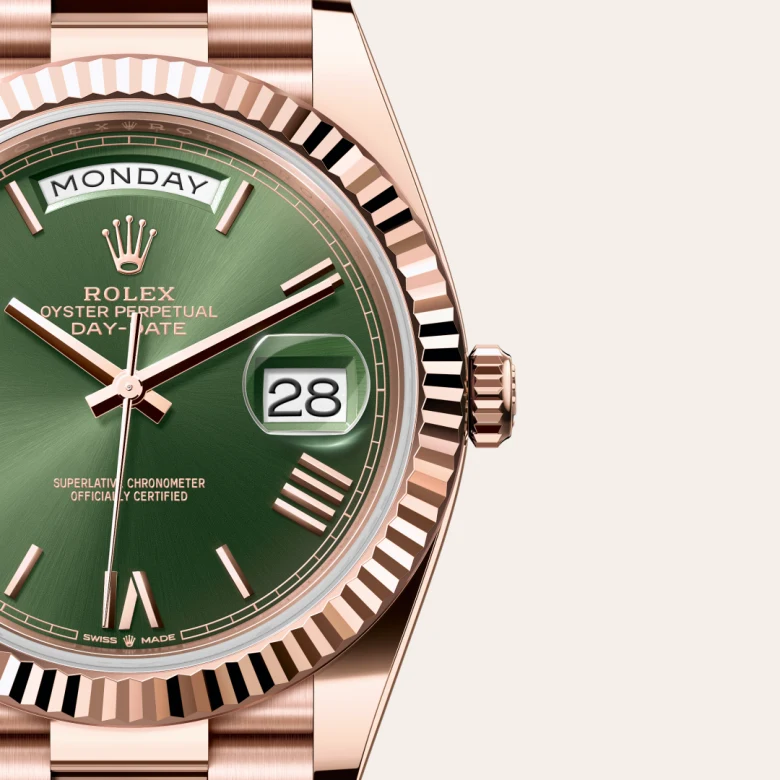 rolex Day-Date 40 in Or Everose 18 ct M228235-0025* - Michaud