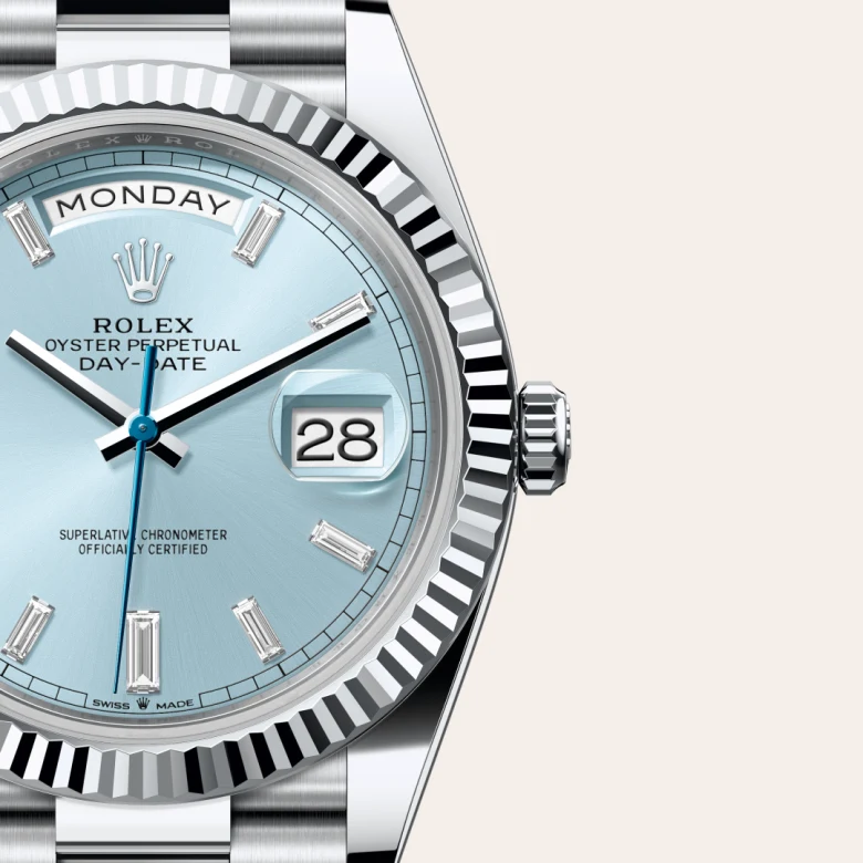 rolex Day-Date 40 in Platinum M228236-0006* - Michaud