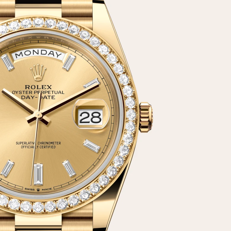 rolex Day-Date 40 in 18 ct yellow gold M228348RBR-0002* - Michaud