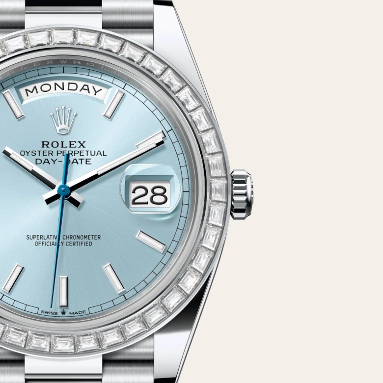 rolex Day-Date 40 in Platinum M228396TBR-0039* - Michaud