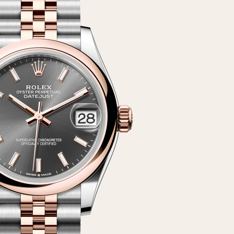 rolex Datejust 31 in Rolesor Everose – combinaison d’acier Oystersteel et d’or Everose M278241-0018* - Michaud