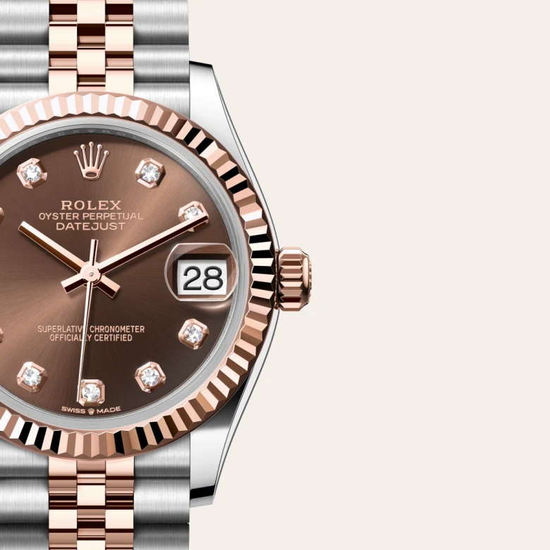 rolex Datejust 31 in Rolesor Everose – combinaison d’acier Oystersteel et d’or Everose M278271-0028* - Michaud