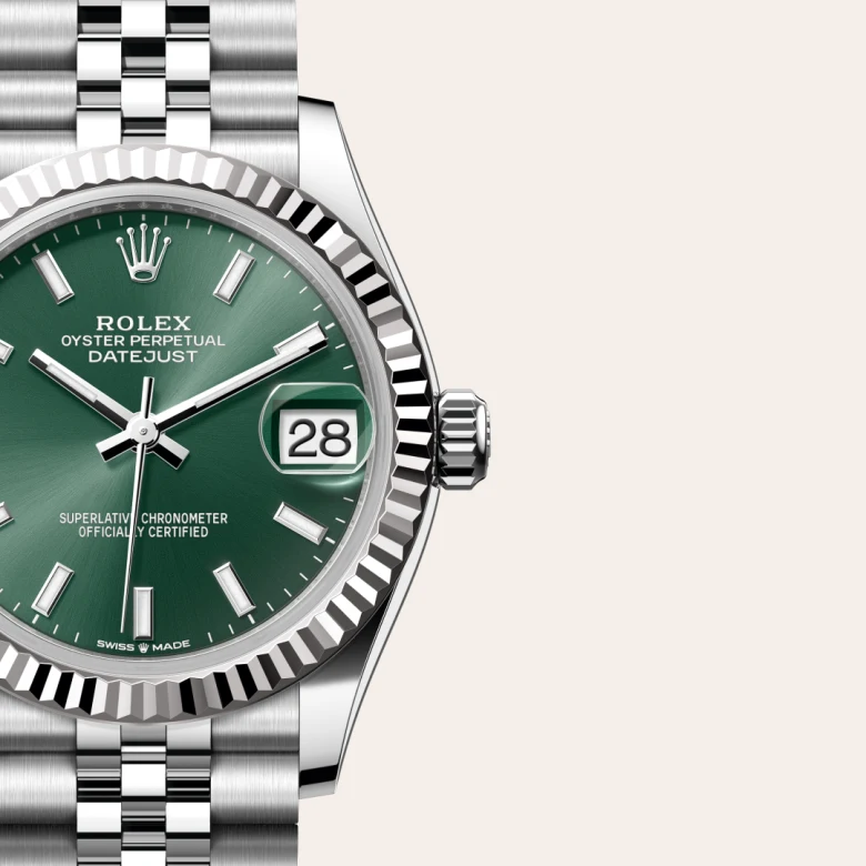 rolex Datejust 31 in Rolesor gris – combinaison d’acier Oystersteel et d’or gris M278274-0018* - Michaud