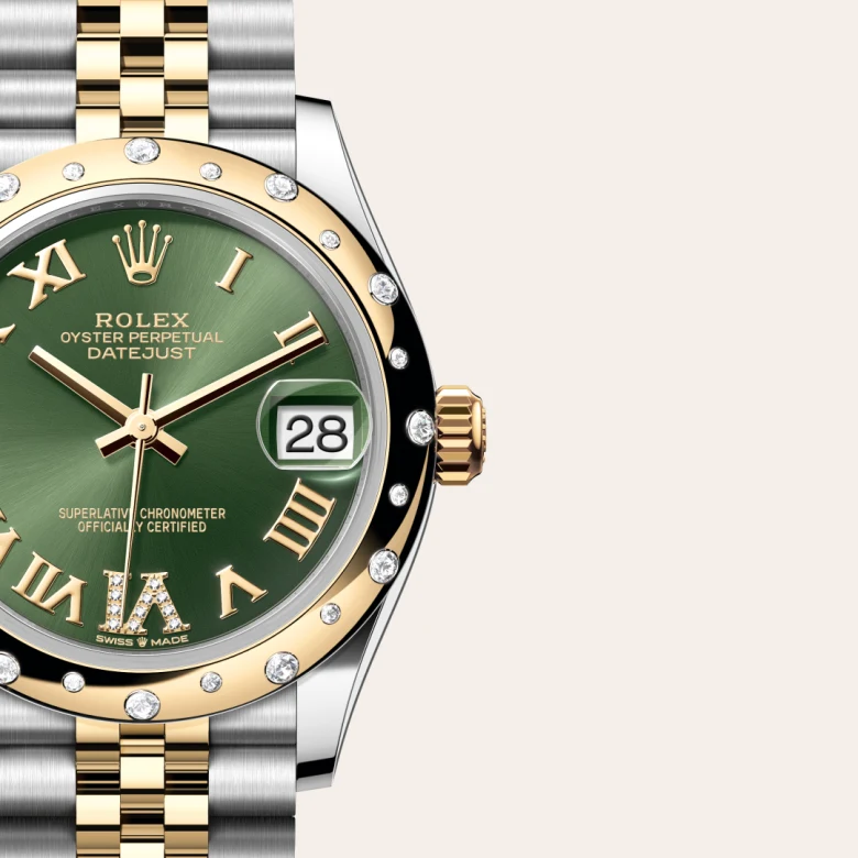 rolex Datejust 31 in Yellow Rolesor - combination of Oystersteel and yellow gold M278343RBR-0016* - Michaud