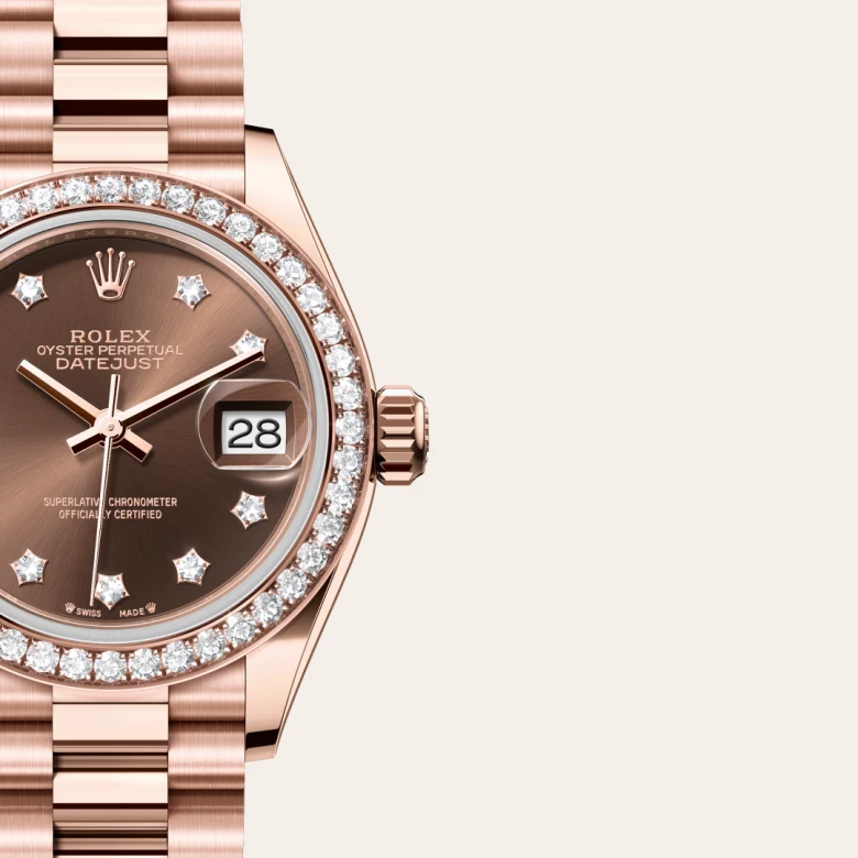 rolex Lady-Datejust in Or Everose 18 ct M279135RBR-0001* - Michaud