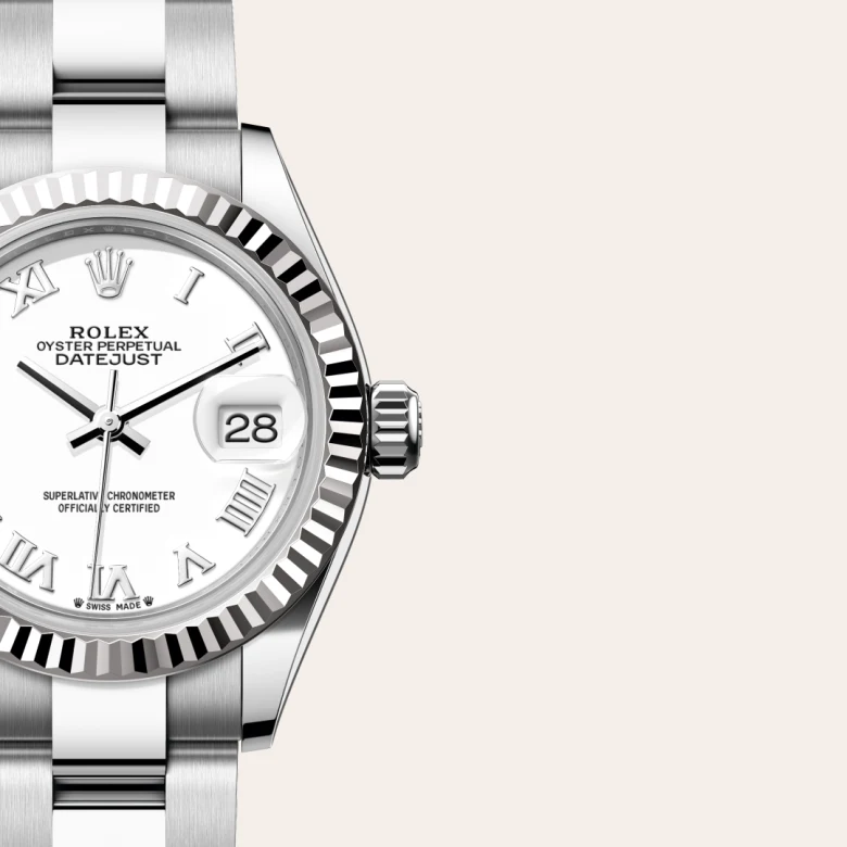 rolex Lady-Datejust in White Rolesor - combination of Oystersteel and white gold M279174-0020* - Michaud