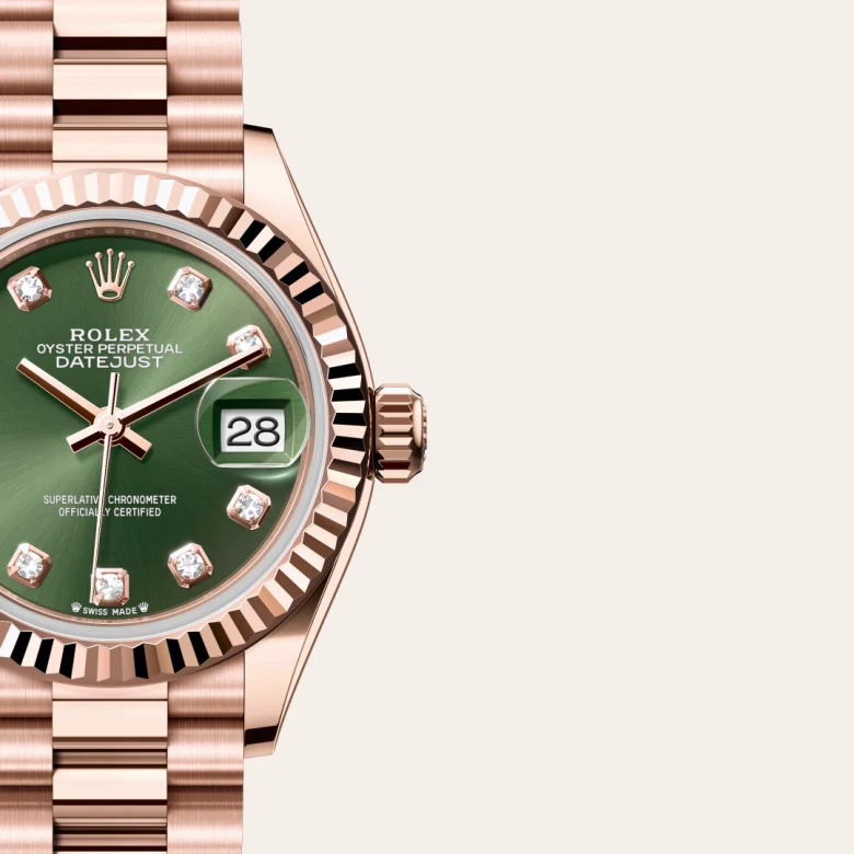 rolex Lady-Datejust in 18 ct Everose gold M279175-0009* - Michaud