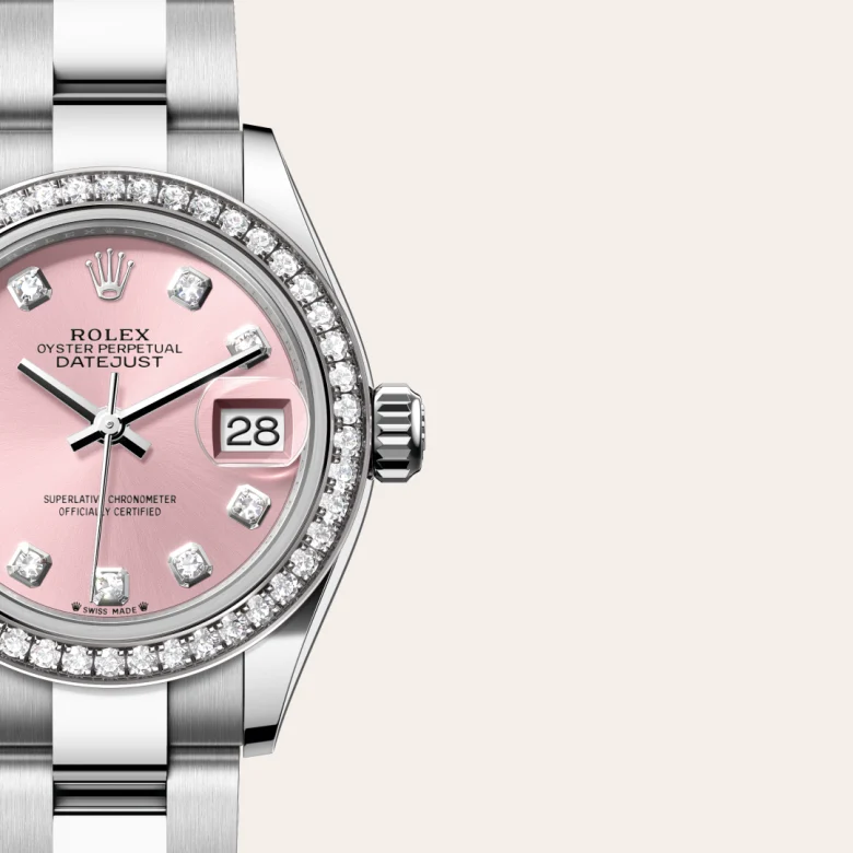 rolex Lady-Datejust in White Rolesor - combination of Oystersteel and white gold M279384RBR-0004* - Michaud