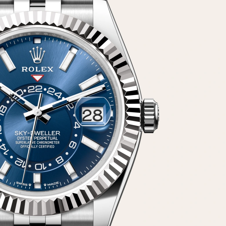 rolex Sky-Dweller in Rolesor gris – combinaison d’acier Oystersteel et d’or gris M336934-0006* - Michaud