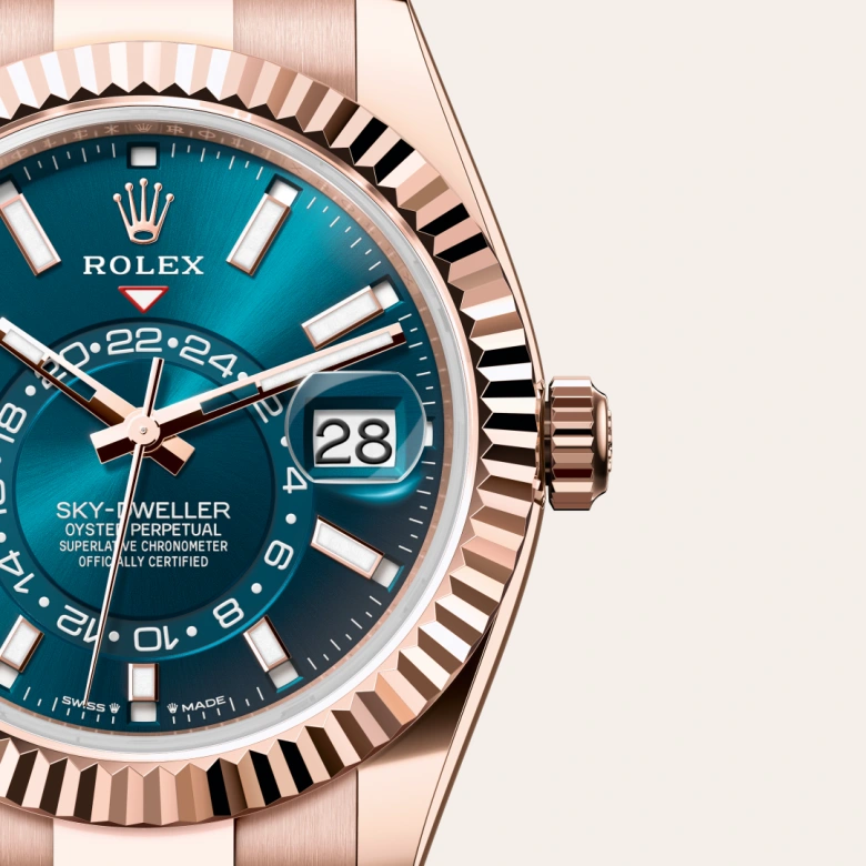 rolex Sky-Dweller in 18 ct Everose gold M336935-0001* - Michaud