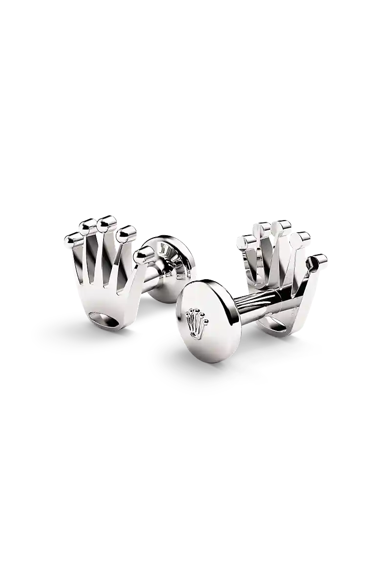Rolex Boutons de manchette ’Couronne’ in  a1019* - Michaud