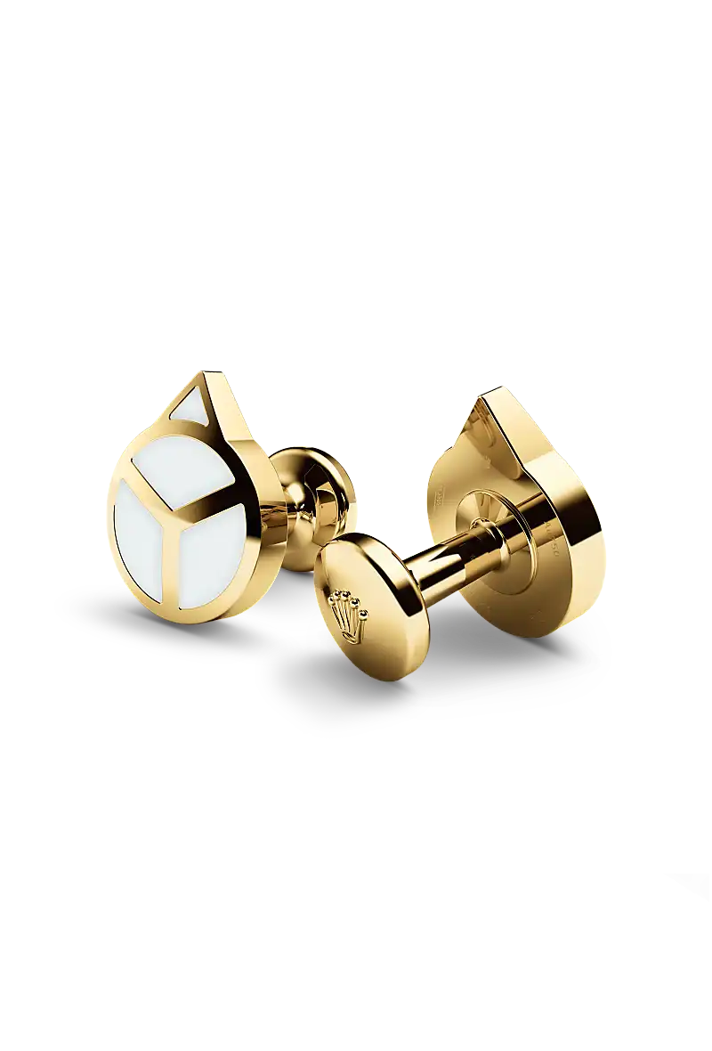 Rolex ‘Hand’ cufflinks in  a1028* - Michaud