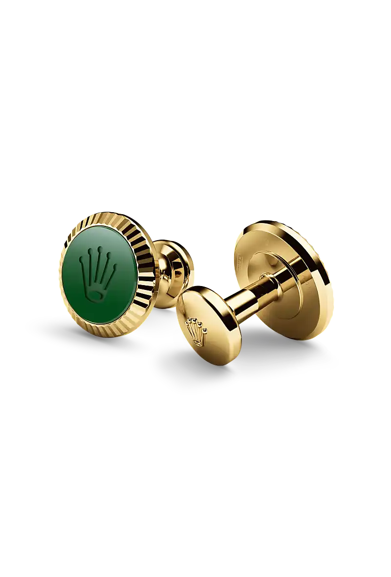 Rolex Boutons de manchette ’Cannelé’ in  a1038* - Michaud