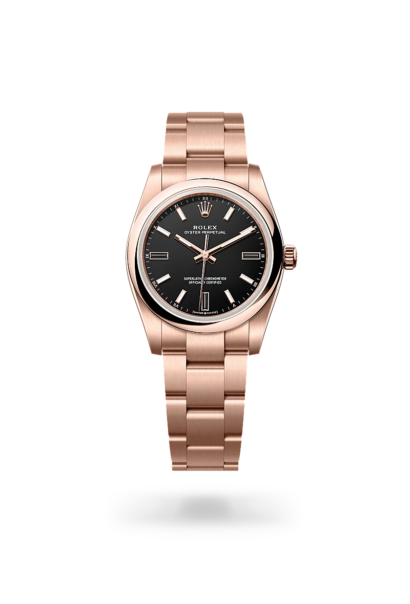 rolex Oyster Perpetual 34 in Or Everose 18 ct M124205-0001* - Michaud