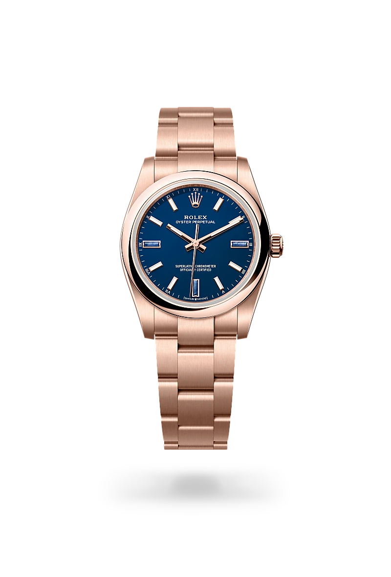 rolex Oyster Perpetual 34 in Or Everose 18 ct M124205-0002* - Michaud