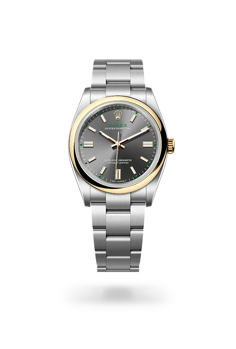 rolex Oyster Perpetual 36 in Yellow Rolesor - combination of Oystersteel and yellow gold M126003-0001* - Michaud