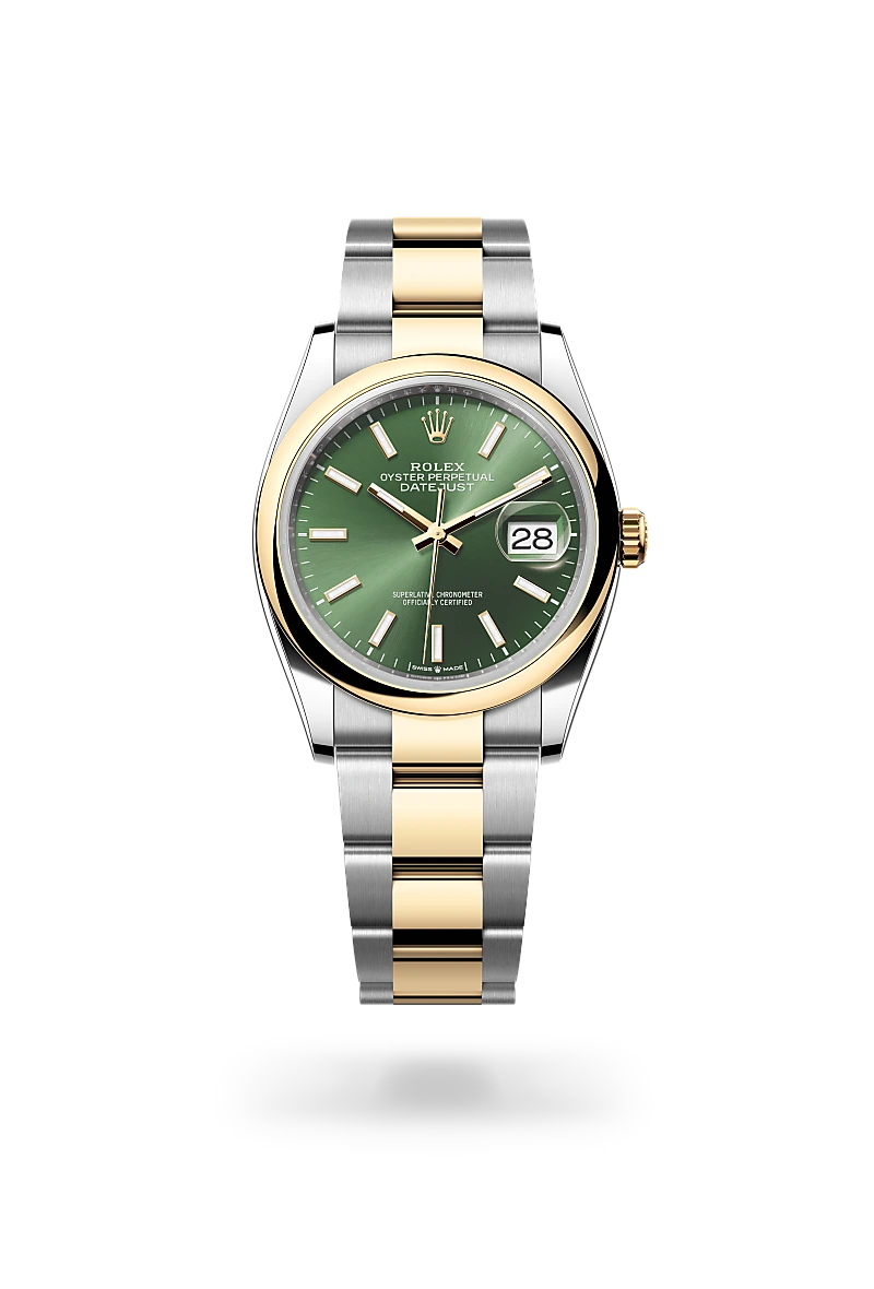 rolex Datejust 36 in Yellow Rolesor - combination of Oystersteel and yellow gold M126203-0058* - Michaud