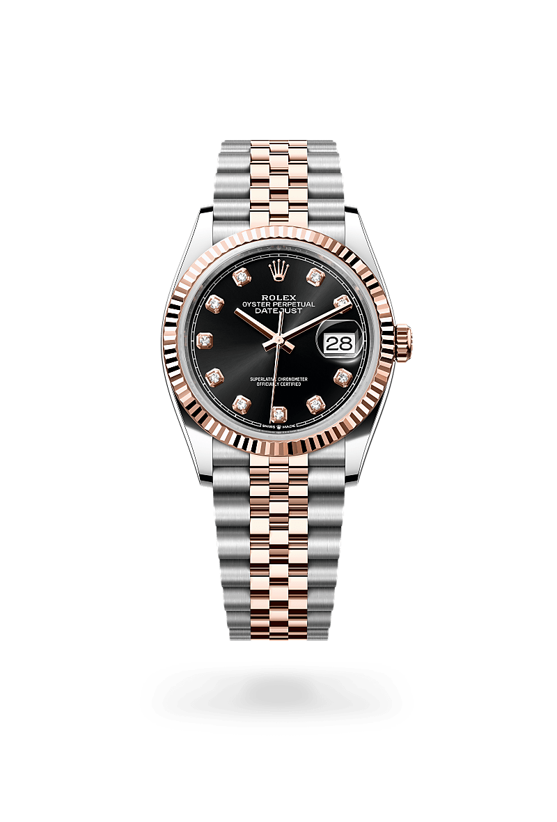 rolex Datejust 36 in Everose Rolesor - combination of Oystersteel and Everose gold M126231-0019* - Michaud
