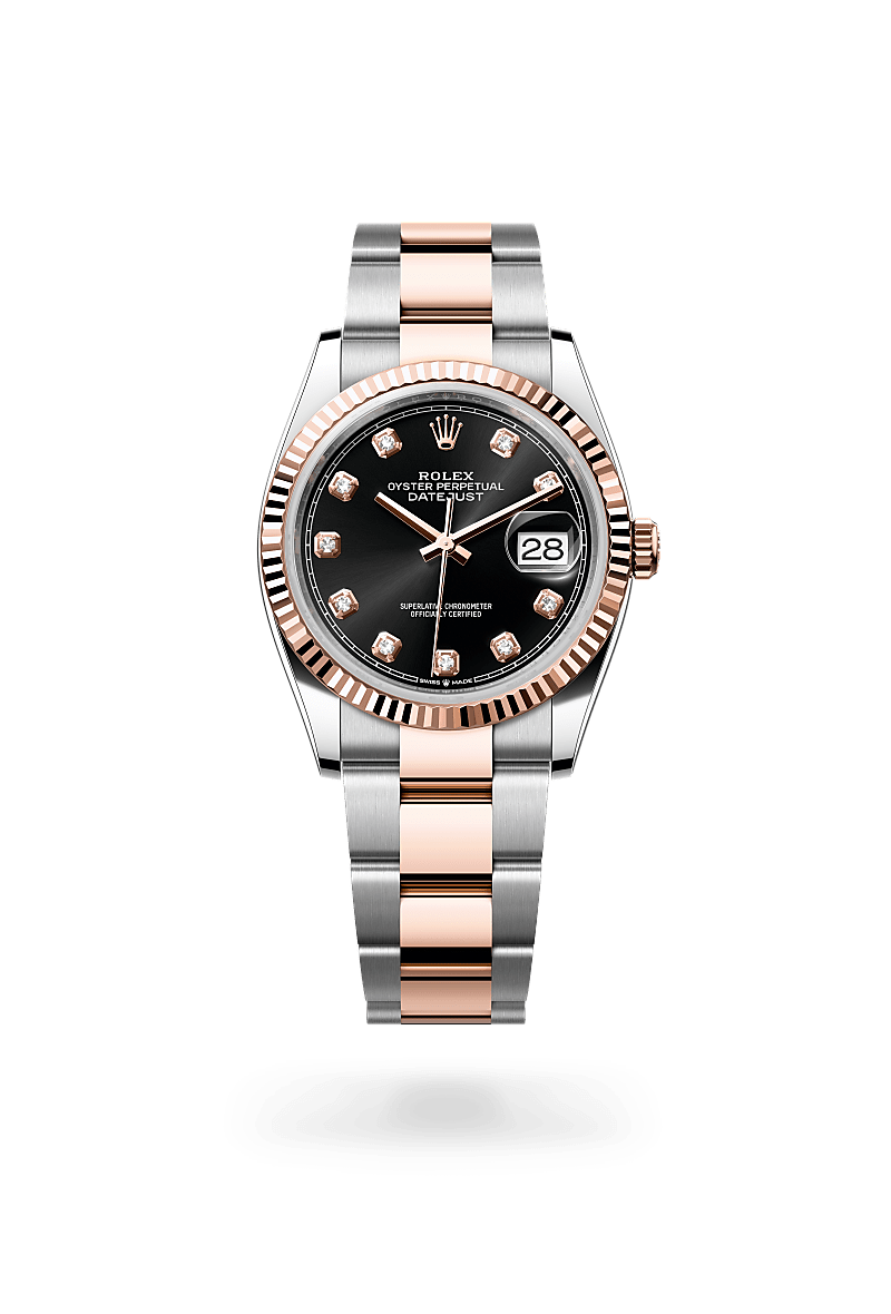 rolex Datejust 36 in Rolesor Everose – combinaison d’acier Oystersteel et d’or Everose M126231-0020* - Michaud