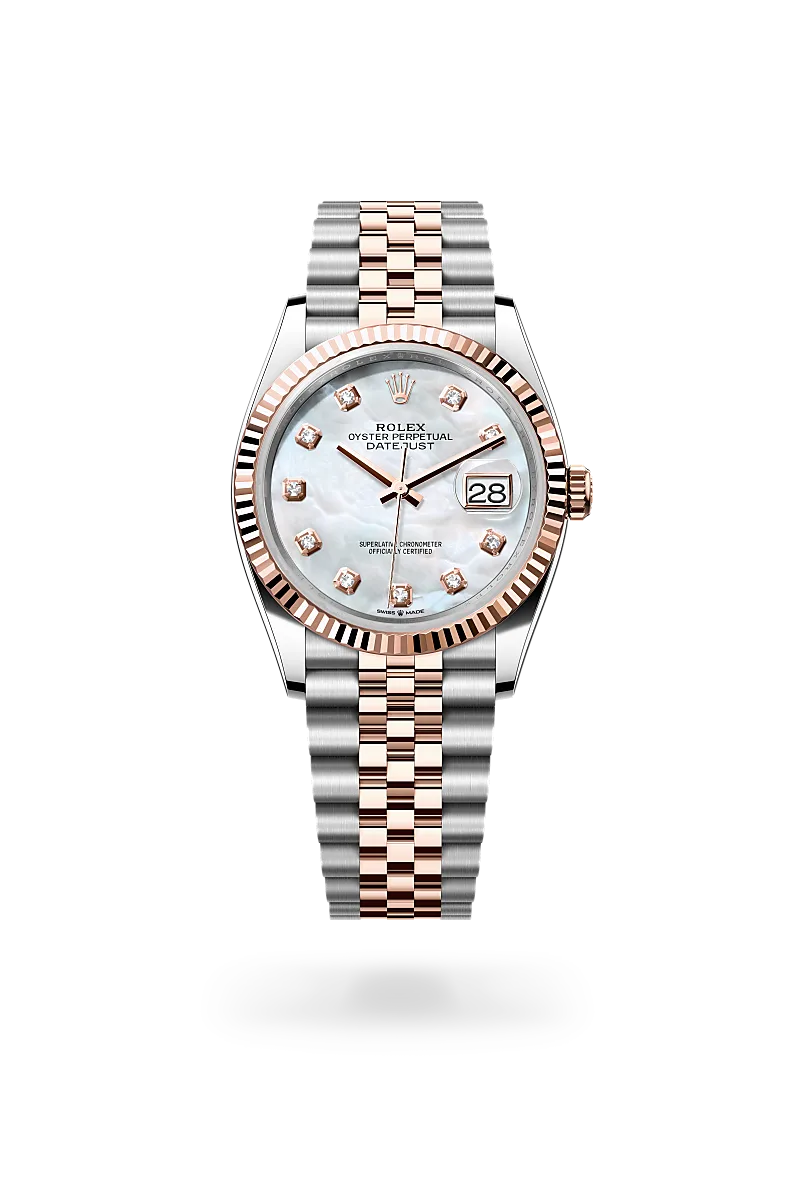 rolex Datejust 36 in Everose Rolesor - combination of Oystersteel and Everose gold M126231-0021* - Michaud