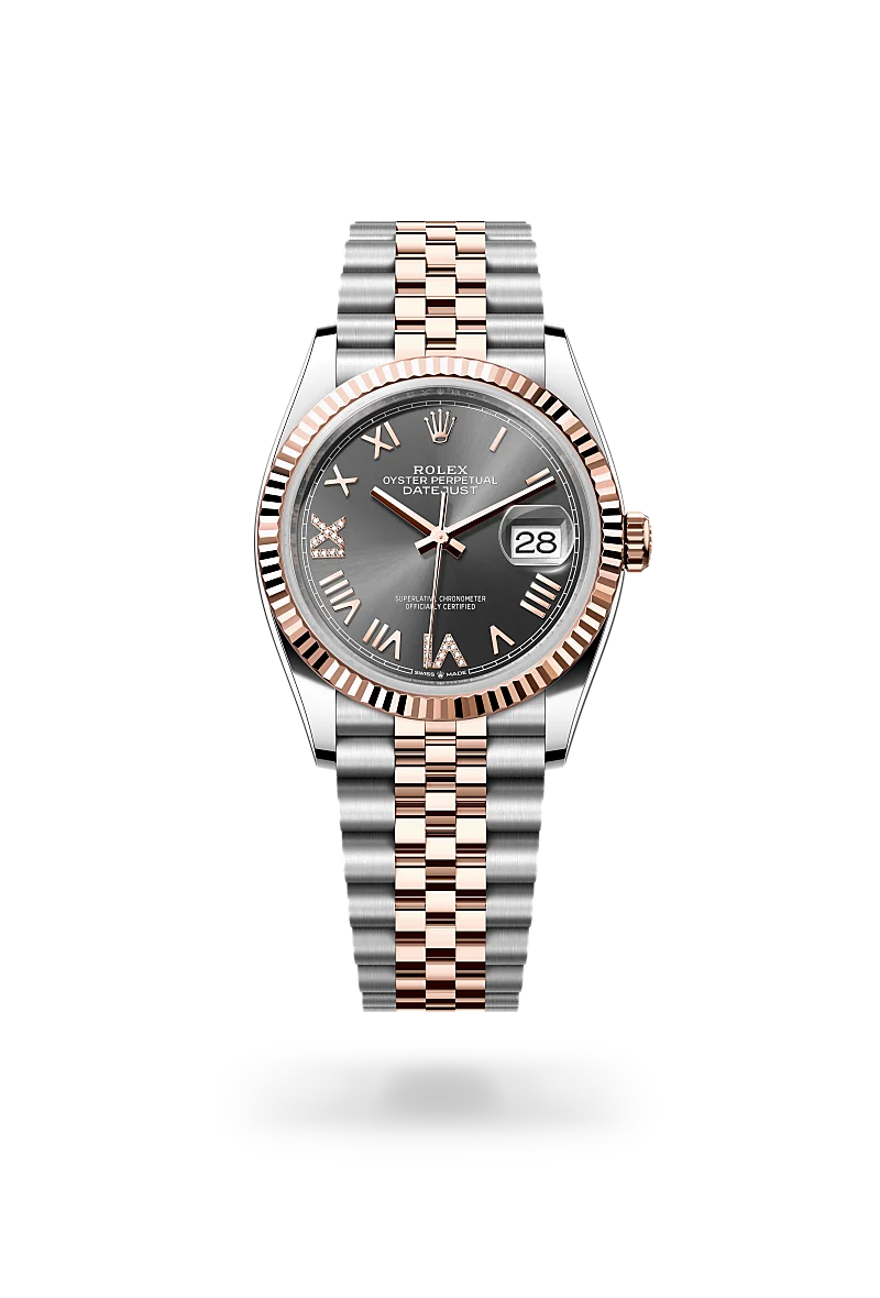 rolex Datejust 36 in Everose Rolesor - combination of Oystersteel and Everose gold M126231-0047* - Michaud