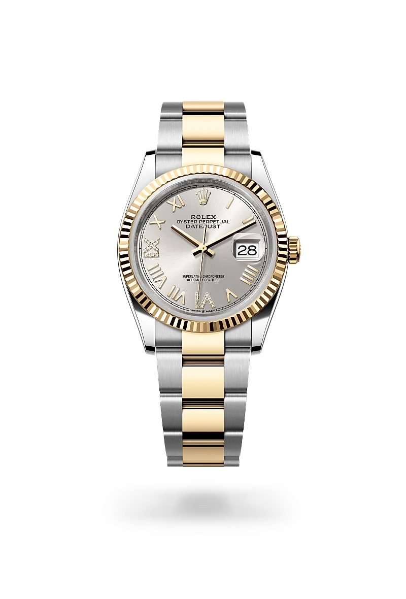 rolex Datejust 36 in Rolesor jaune – combinaison d’acier Oystersteel et d’or jaune M126233-0052* - Michaud