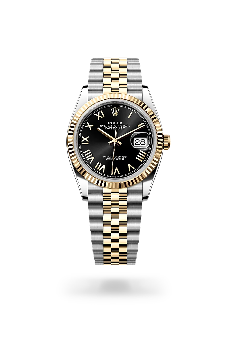 rolex Datejust 36 in Yellow Rolesor - combination of Oystersteel and yellow gold M126233-0055* - Michaud