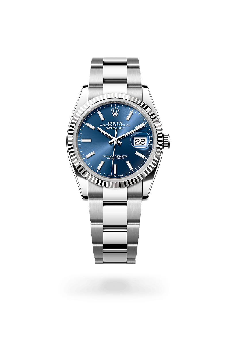 rolex Datejust 36 in White Rolesor - combination of Oystersteel and white gold M126234-0018* - Michaud