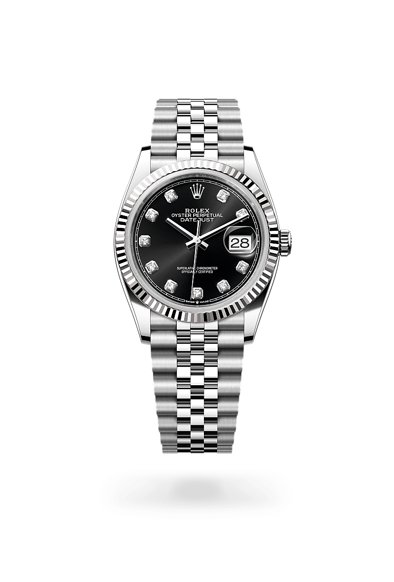 rolex Datejust 36 in White Rolesor - combination of Oystersteel and white gold M126234-0027* - Michaud