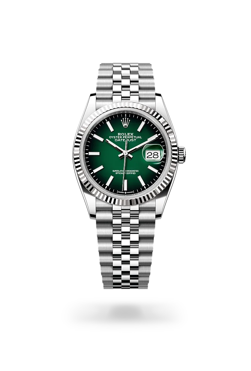 rolex Datejust 36 in White Rolesor - combination of Oystersteel and white gold M126234-0059* - Michaud