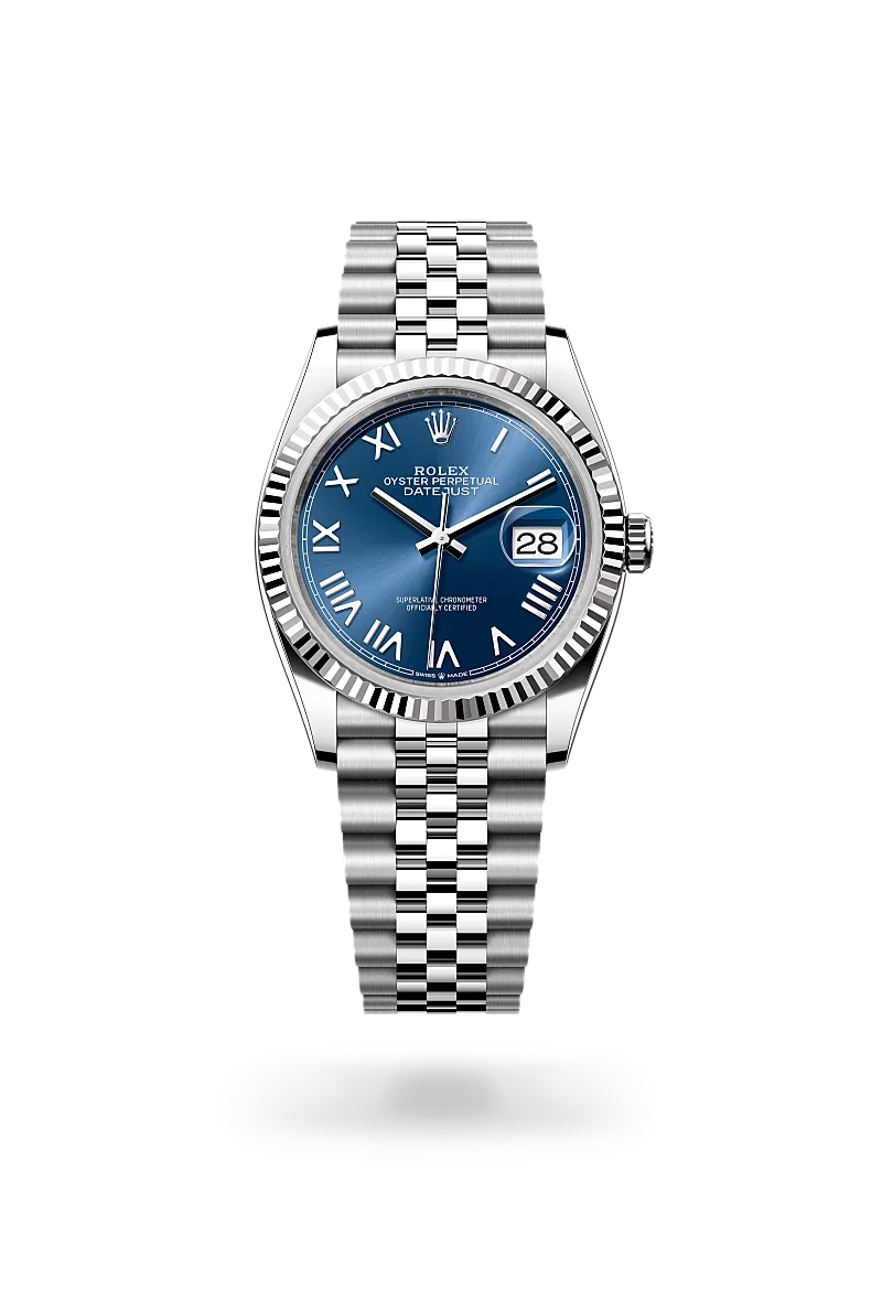 rolex Datejust 36 in Rolesor gris – combinaison d’acier Oystersteel et d’or gris M126234-0069* - Michaud