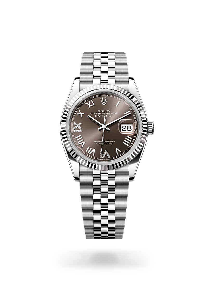rolex Datejust 36 in White Rolesor - combination of Oystersteel and white gold M126234-0071* - Michaud