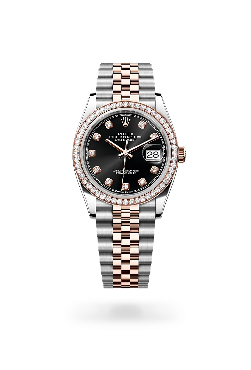 rolex Datejust 36 in Everose Rolesor - combination of Oystersteel and Everose gold M126281RBR-0007* - Michaud