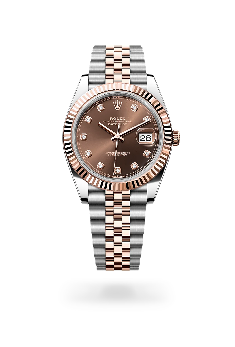 rolex Datejust 41 in Everose Rolesor - combination of Oystersteel and Everose gold M126331-0004* - Michaud