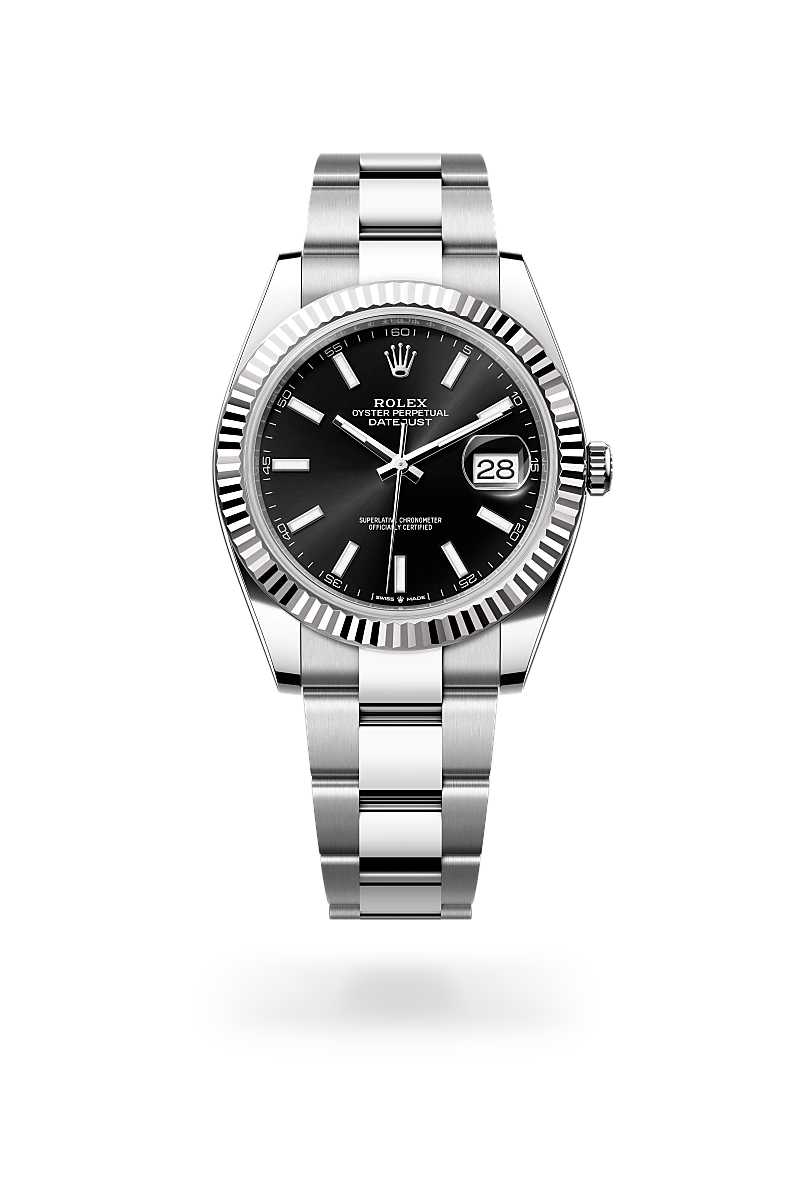 rolex Datejust 41 in White Rolesor - combination of Oystersteel and white gold M126334-0017* - Michaud
